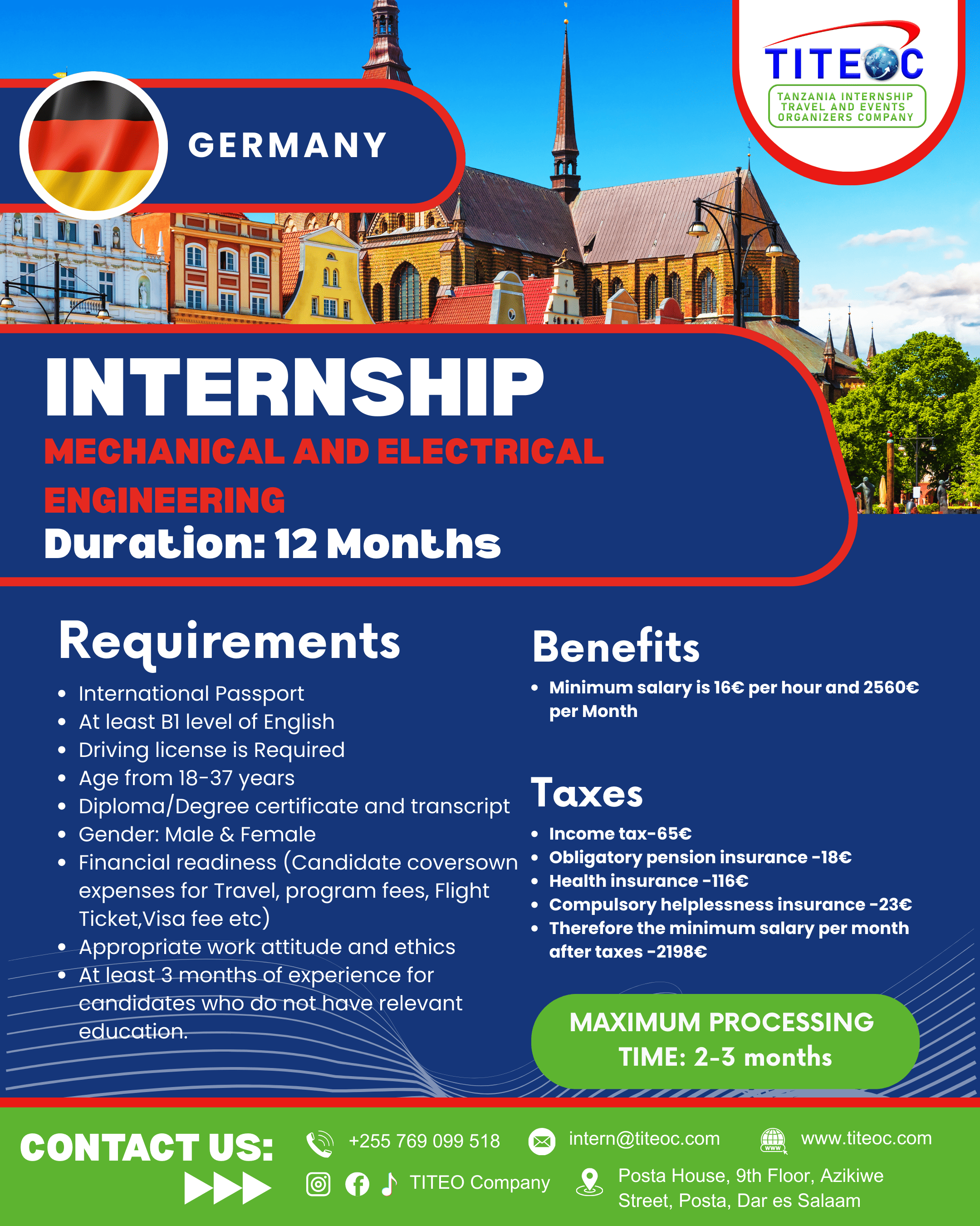 Mechanical and Electrical Engineering - Germany